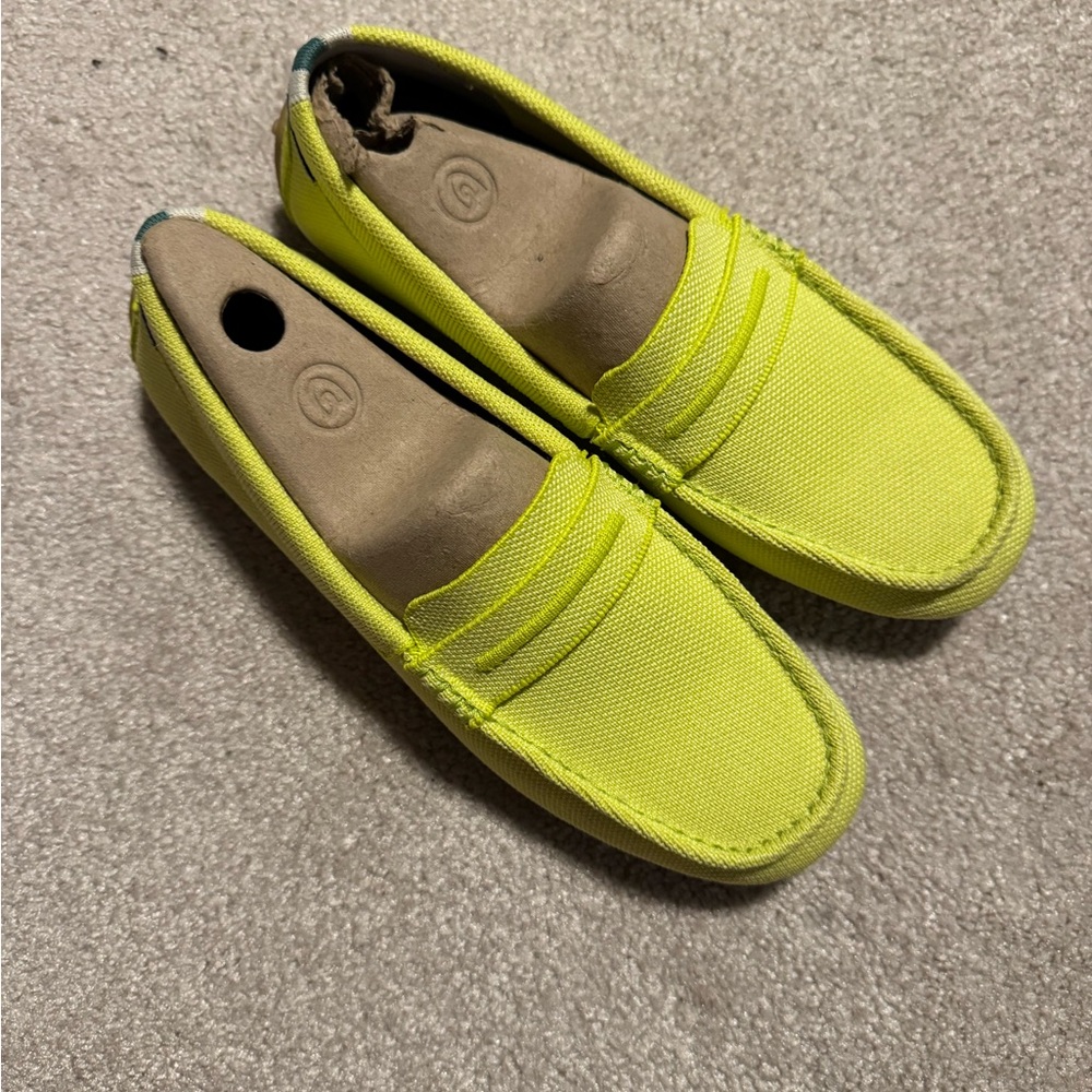 Rothy’s Lime Green Loafers